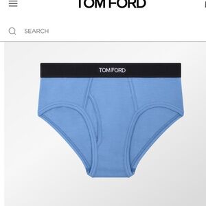 TOM FORD MEN’s Briefs Underwear Cotton Jersey Size L - SET of 6 for $275 NIB